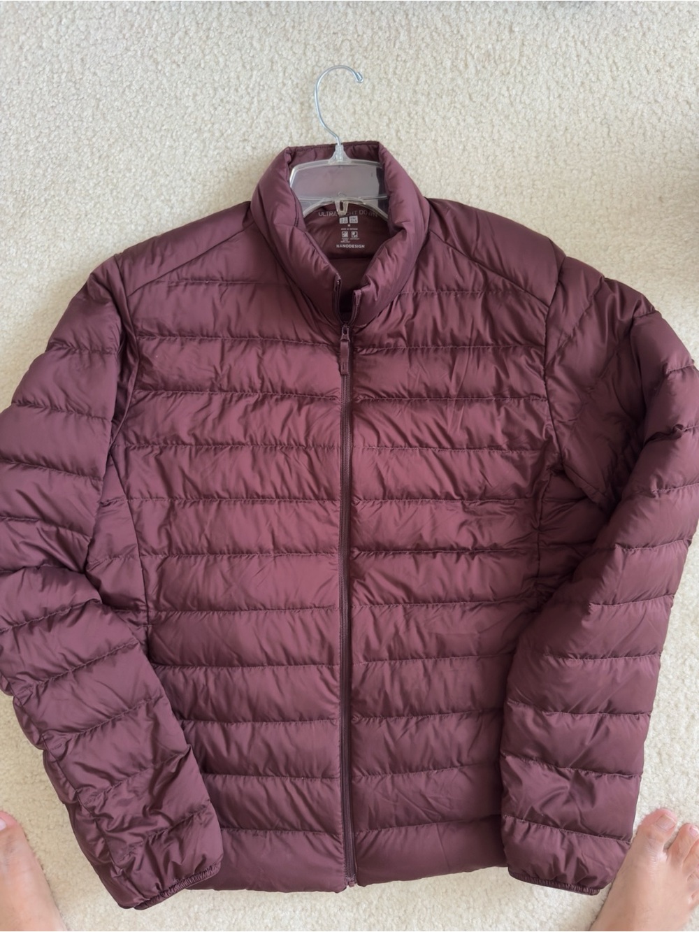 UNIQLO MENS 750 DOWN PUFFER JACKET - MENS MEDIUM